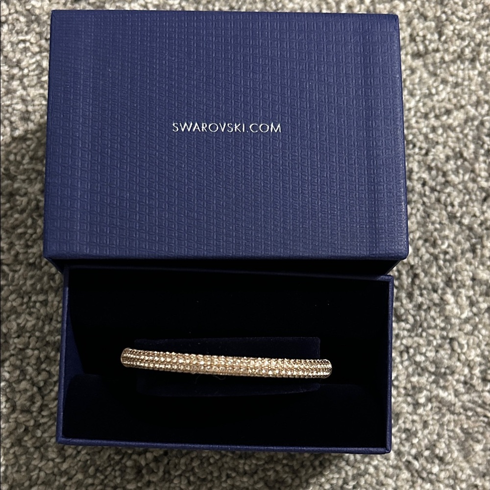 Swarovski Elegant Gold Crystal Bracelet